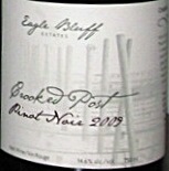 Fairview Cellars Eagle Bluff Estates Crooked Post Pinot Noir 2008